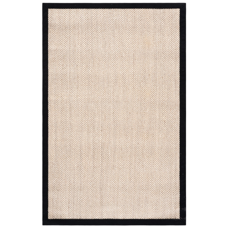 Msr9443 Natural Fiber Sisal No Pattern Rug, Rectangle 2'3" x 3'9"