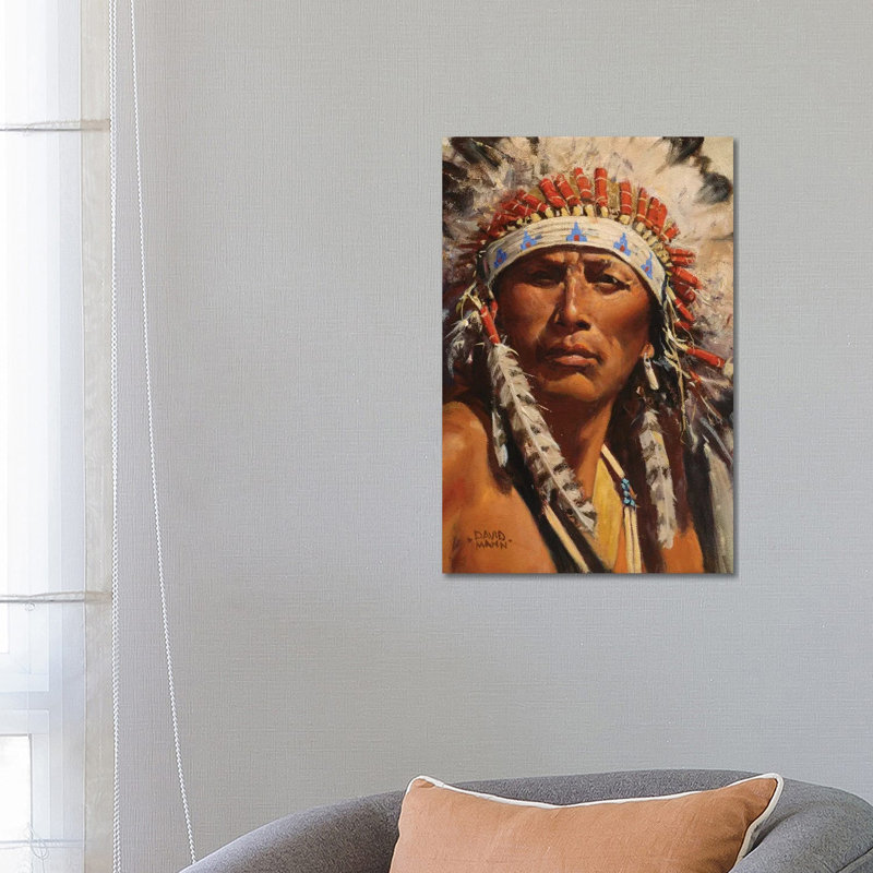 American Spirit 1 Piece Wrapped Canvas Painting, 66.04cm H x 45.72cm W x 1.91cm D