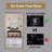 Full-Body Floor Mirror With Artificial Wood Frame, Elegant Design And Durability