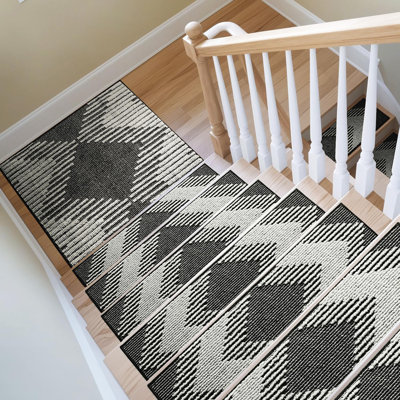 Tapis d'escalier 15 pièces antidérapants