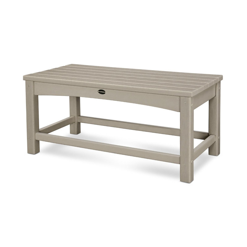 POLYWOOD Club Coffee Table, Sand