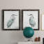 Blue Heron I - ensemble de 2 reproductions d'art sur toile encadrées-595298012-595298011