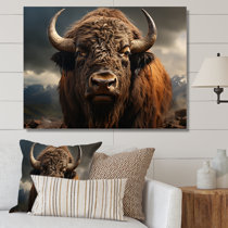 American Buffalo Framed Canvas Wall Art - On Sale - Bed Bath & Beyond -  24240611