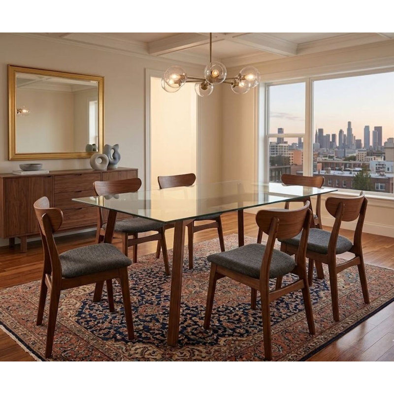 Kosova Glass Dining Table