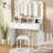 Azari Dressing Table with Mirror