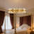 Modern Rectangular Crystal Chandelier With 16 Lights, Adjustable Two-Tier Design For Dining Room, Kitchen Island, And Living Room Ceiling Lighting