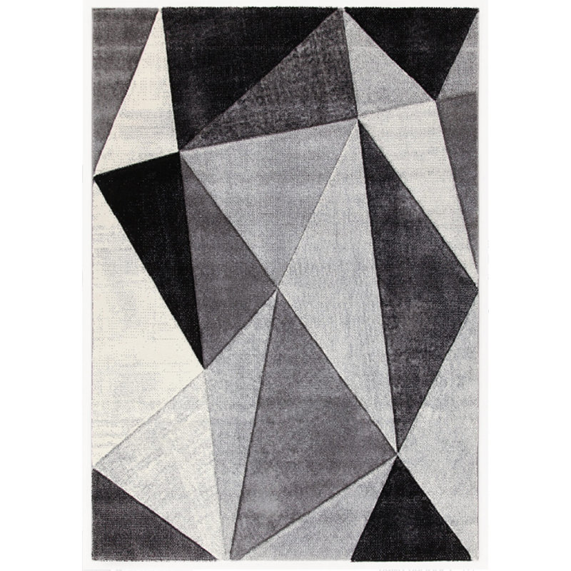 Rectangle Geometric Area Rug, Rectangle  133 x 190cm