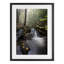 «Misty Stream Adirondacks», reproduction encadrée sous verre, conception de James Rodewald-885882697-885882696