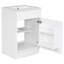 Meuble-lavabo de 20 po avec lavabo, meuble-lavabo avec tablette de porte et tablette réglable-2054580769