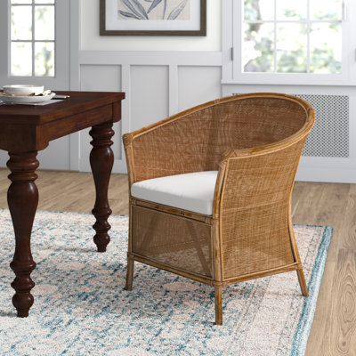 Fauteuil Adlynn en brun