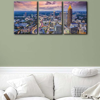 3 Piece Wrapped Canvas Print