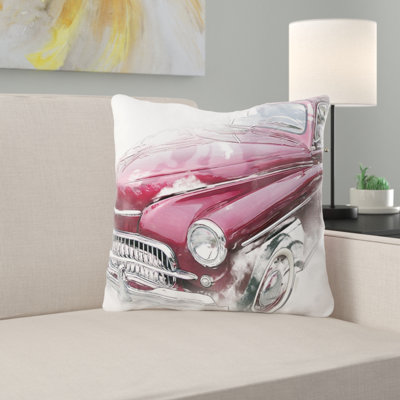 Outdoor Reversible Throw Pillow