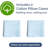 100% Cotton Pillowcase Set, 400 Thread Count Hotel Luxury Pillowcases, Soft & Breathable, Set of 2-106537242-106537247