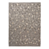 Gray Flatweave Wool Rug - 10'1" x 13'11"