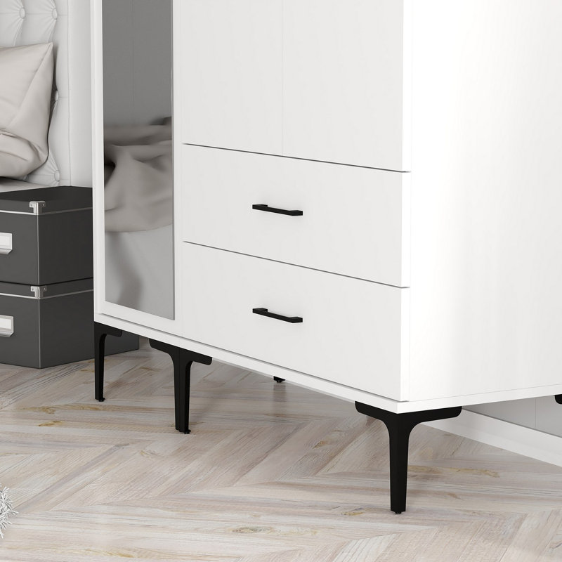 Armoire Ayreanna, Blanc