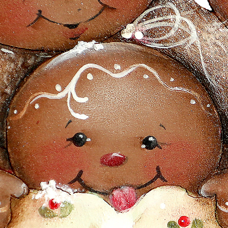 Cintre de porte Gingerbread Man Christmas