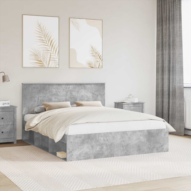 Solid Wood Bed, Concerte, European Kingsize (160 x 200 cm)
