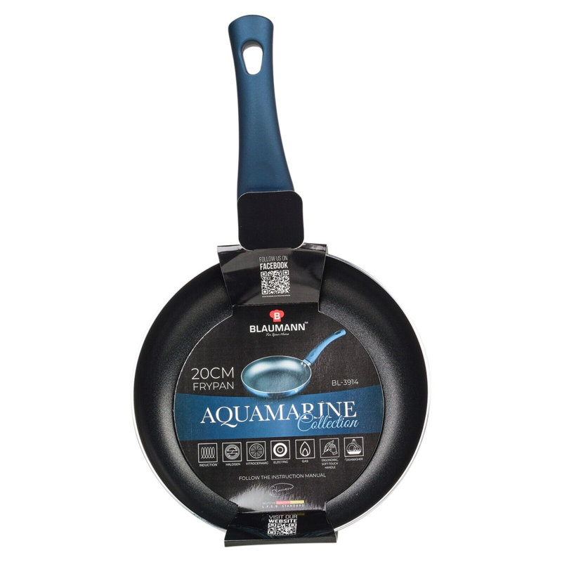 Non-Stick Frying Pan, Aquamarine
