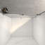 Porte de douche coulissante sans cadre-127317775