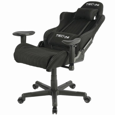 Fauteuil de jeu ergonomique en tissu