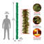 The Holiday Aisle® 9ft. Pine Cone Garland with Clear Lights