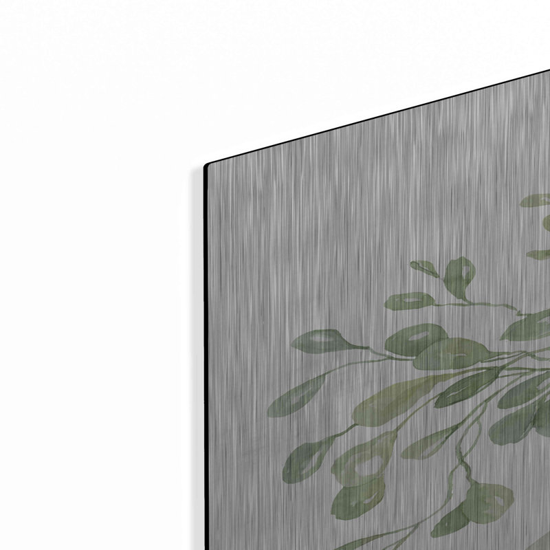 «Eucalyptus Beauty II» par Cindy Jacobs, art mural en métal, H 36 po x l 24 po
