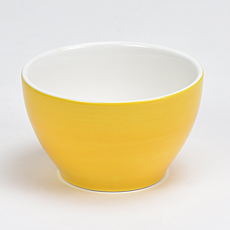 Bol à soupe Burgeo, Jaune