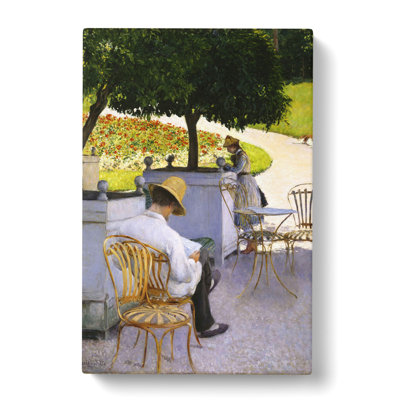 The Orange Trees by Gustave Caillebotte - Wrapped Canvas Painting