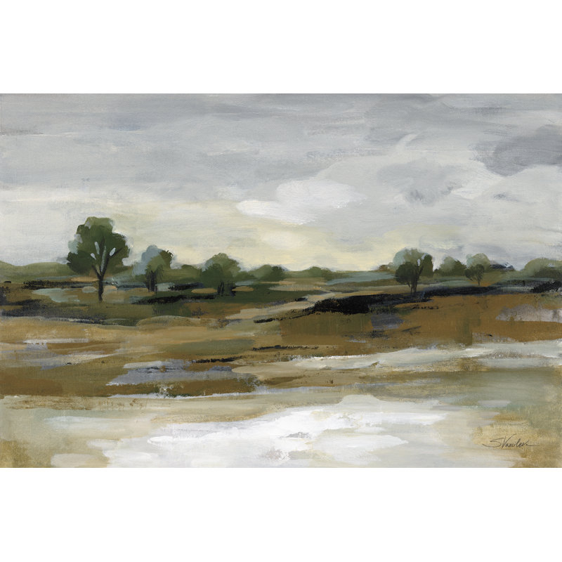Cool April Day by Silvia Vassileva - Wrapped Canvas Painting, 61cm H x 91cm W