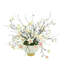 Butterfly Magnolia In A Ceramic Round Vase