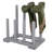 4 Pair Solid Wood Boot Storage-255444428