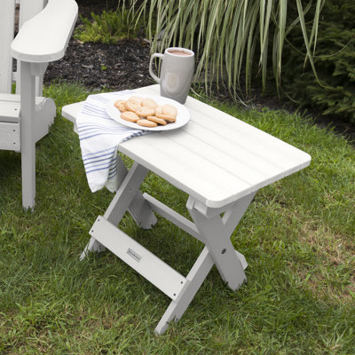 Table d'appoint en plastique Prattsville