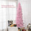Sapin de Noël artificiel de 8 pi de hauteur avec 811 pointes réalistes, parfait pour les espaces compacts et les décorations festives