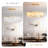 5 - Light Rectangle Capiz Shell Chandelier