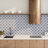 Cadence 6" x 6" Patterned Matte Porcelain Floor and Wall Tile-124911395