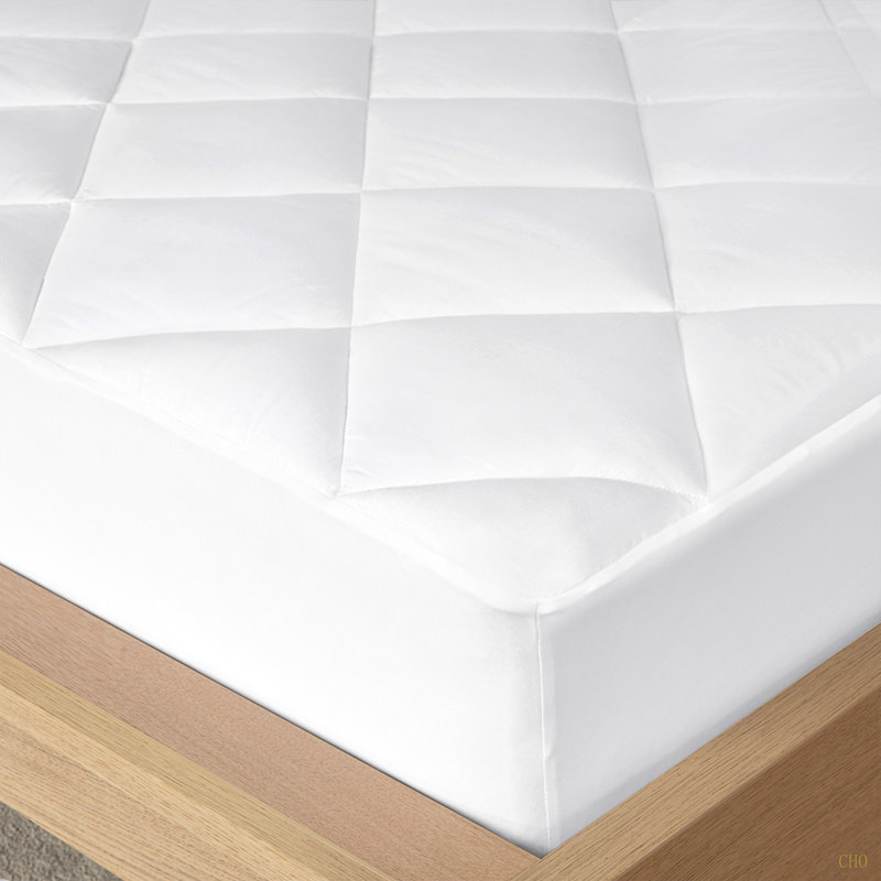 Protège-matelas imperméable en satin de coton 300 fils, Lit simple