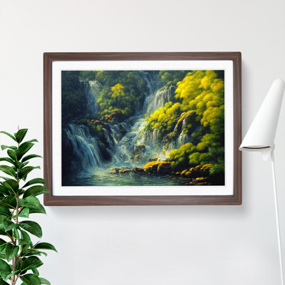 Ethereal Waterfall - Single Picture Frame Print