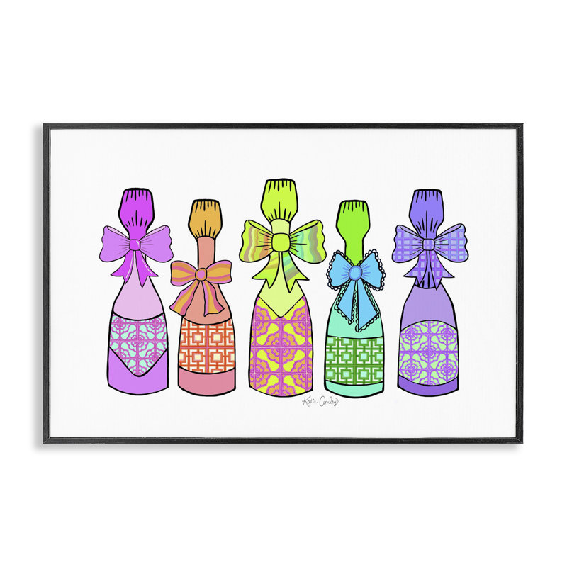 Giclée encadrée, design par Katie Conley, H 12 po x l 18 po, Giclée encadrée noir minuit