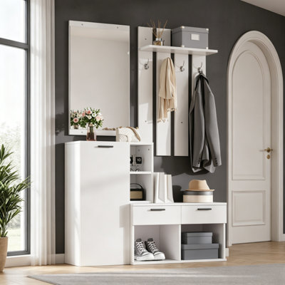 120 cm W Hall Tree