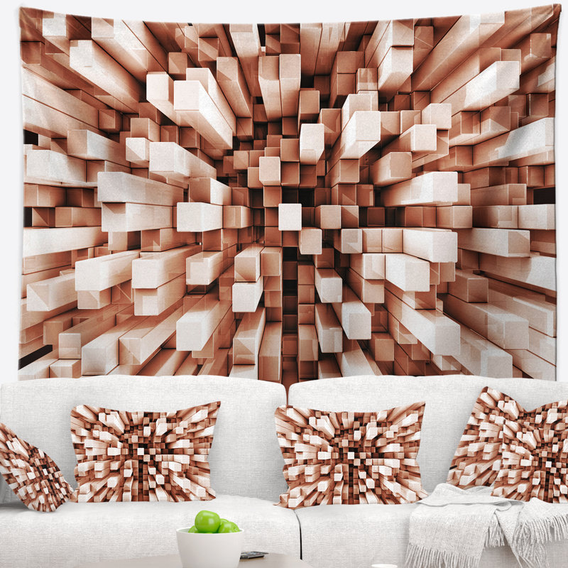 Polyester Tapestry, 50" H x 60" W