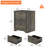 18.8'' W Particle Board / Chipboard Nightstand-83301878