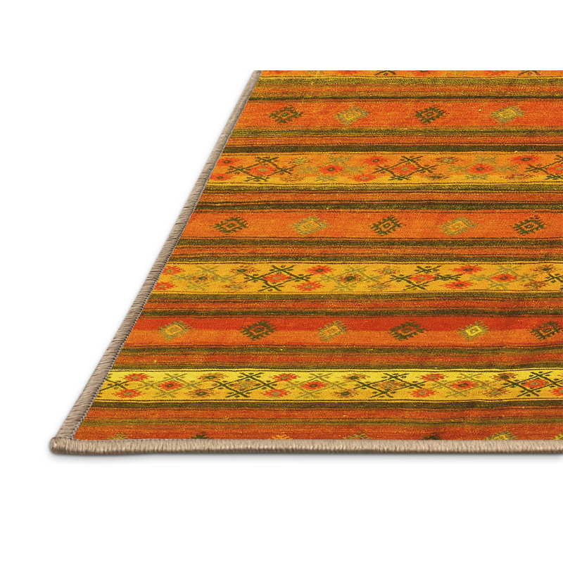 Performance Southwestern Indoor Rug, Rectangle 7' x 9'
