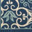 Machine-Woven Stain Resistant Floral Area Rug-2004387480