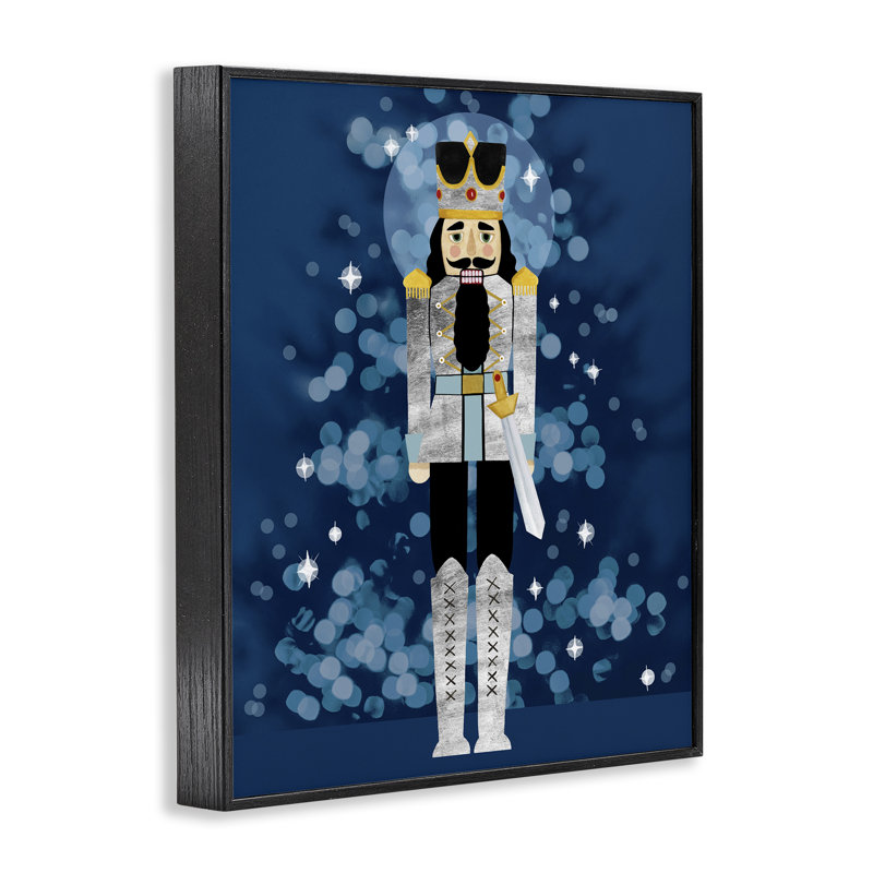 Estampe numérique saisonnière encadrée par Grace Popp, Giclée encadrée noir minuit, H 14 po x l 11 po