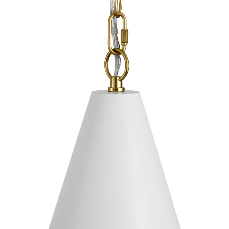 Modern 1-Light Cone Pendant
