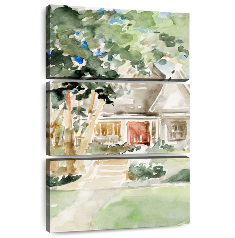 Lilie Country House I, 74" H x 48" W