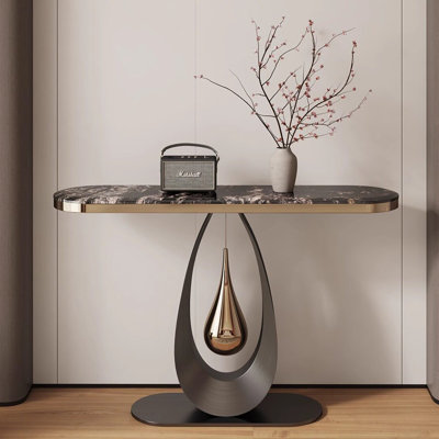 Modern simple light luxury console table