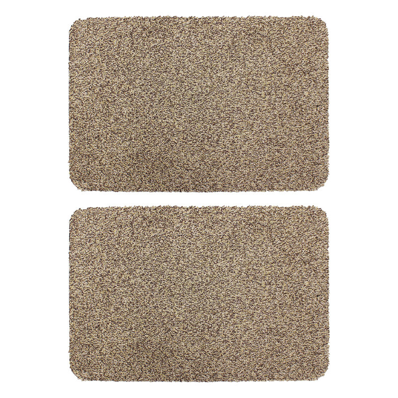 Non-Slip Indoor Doormat, Beige