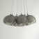 Theodore 7 - Light Metal Cluster Pendant