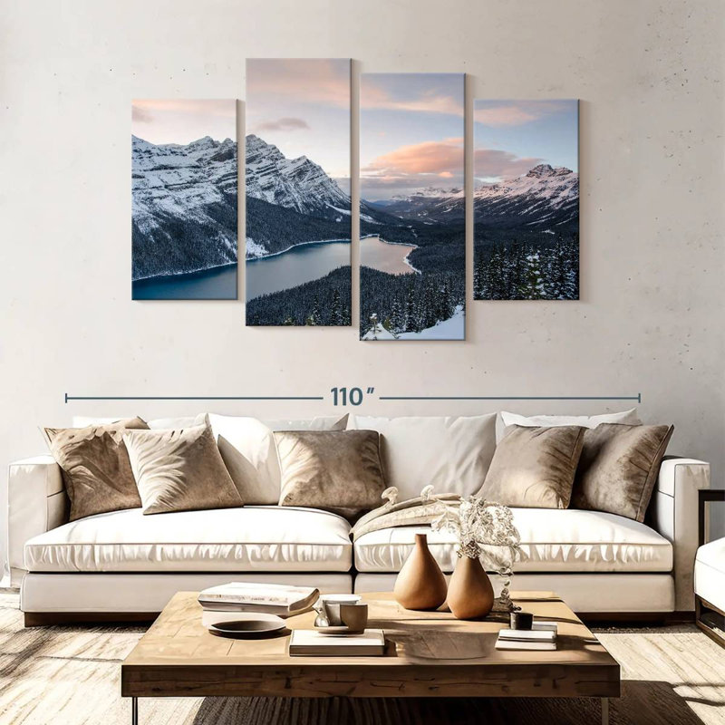 Alvord Banff Park Winter, H 54 po x l 84 po